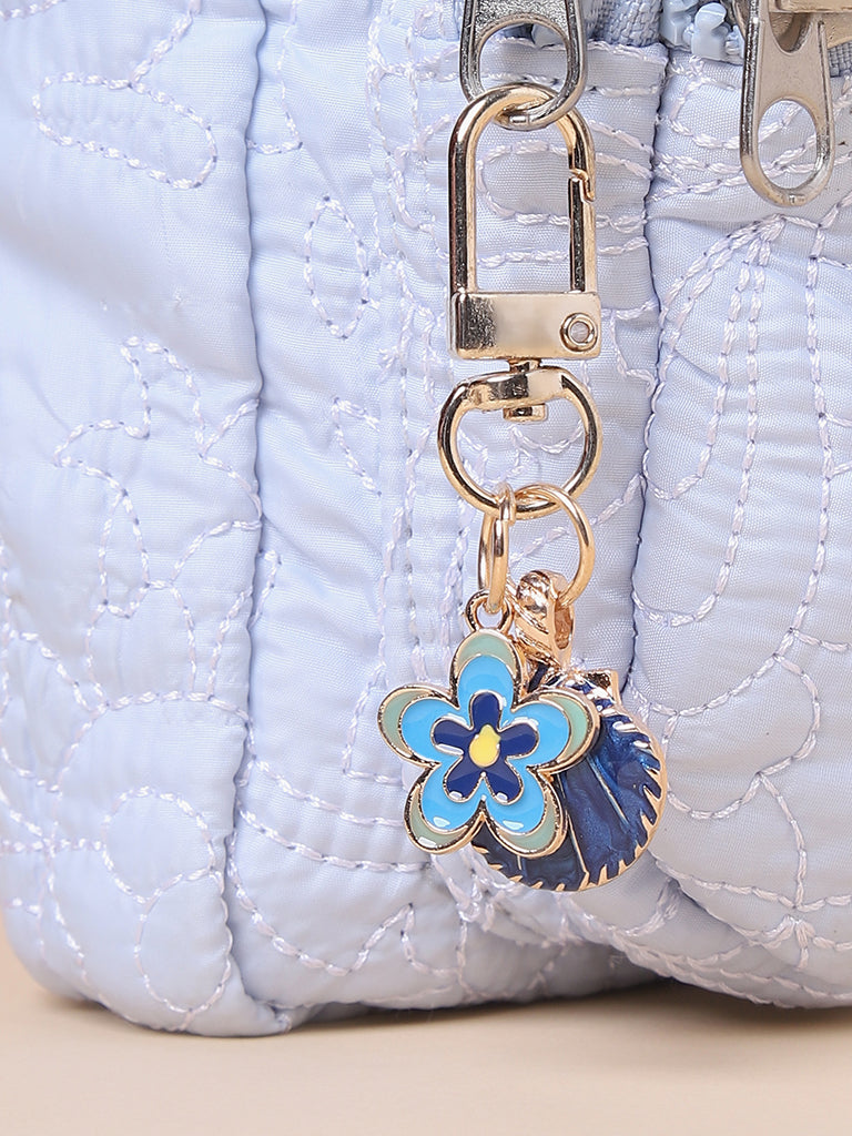 Misbu Blue Shell Bag Charm