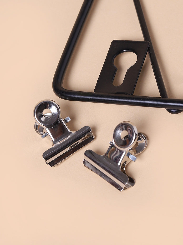 Misbu Black Rectangle Shape Grid Frame