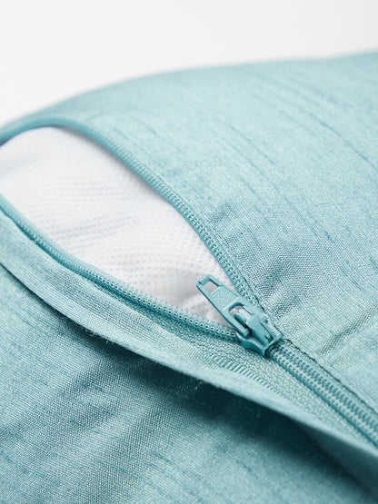 Misbu Blue Cushion Cover with Tassel