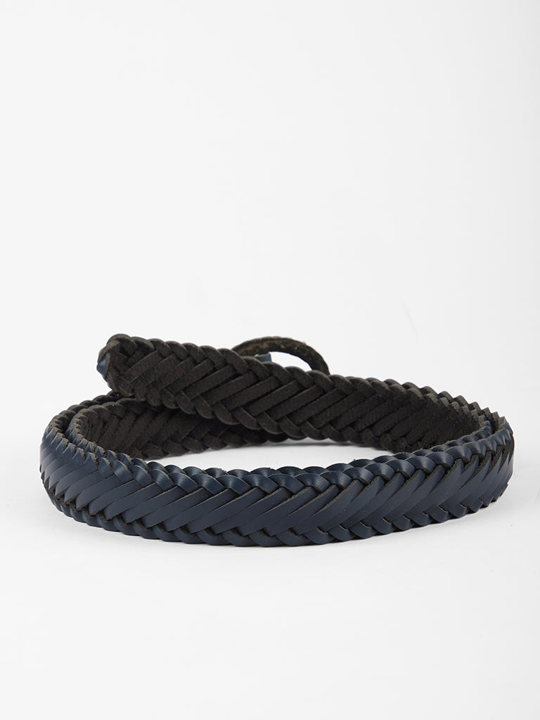 Misbu Blue Braided Belt