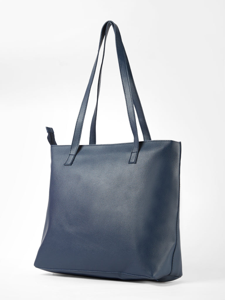 Misbu Blue Insulated Tote Bag