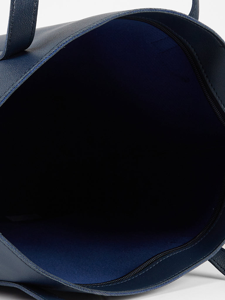 Misbu Blue Insulated Tote Bag