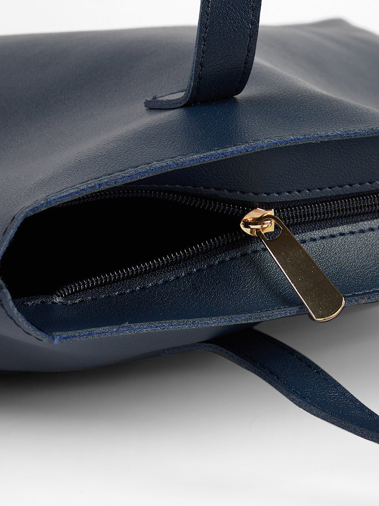 Misbu Blue Insulated Tote Bag