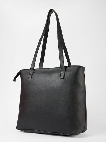 Misbu Black Insulated Tote Bag