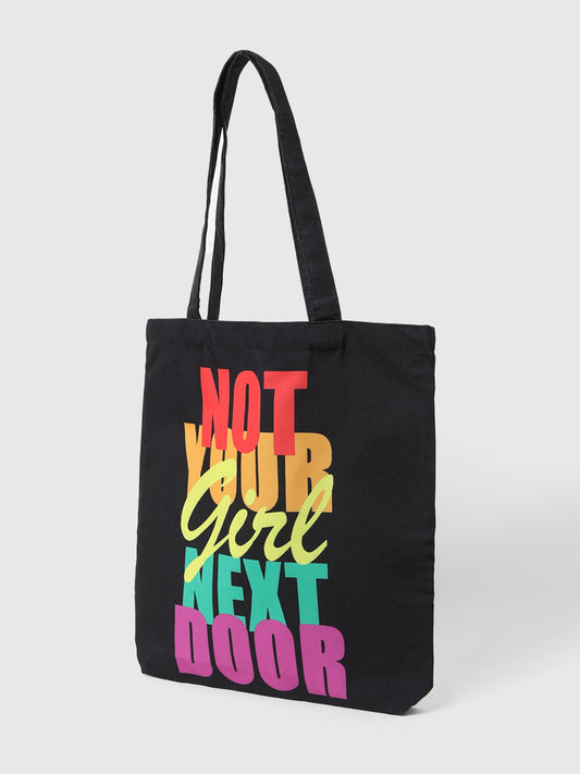 Misbu Black Shopper Bag