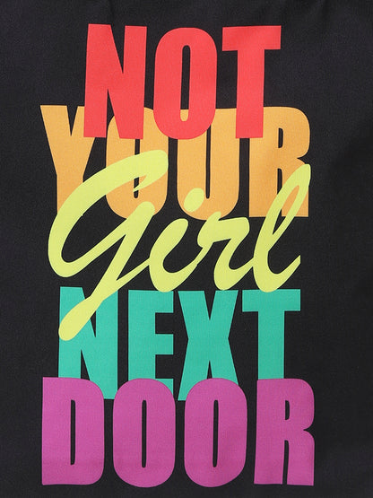 Misbu Black Shopper Bag