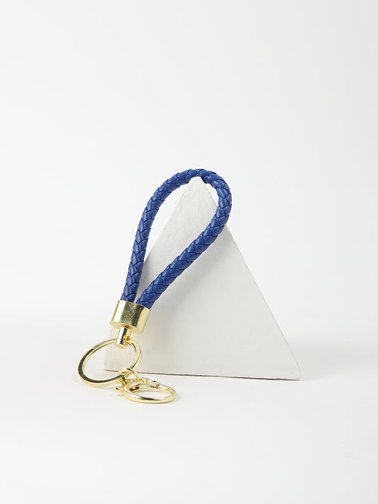 Misbu Braided Blue Bag Charm