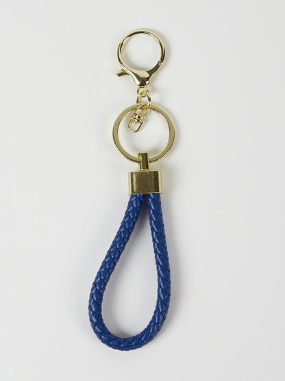 Misbu Braided Blue Bag Charm