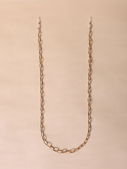 Misbeliv Broad Linked Gold-Tone Sunglasses Chain