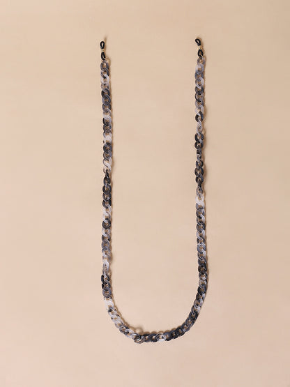 Misbeliv Grey Acrylic Linked Sunglasses Chain