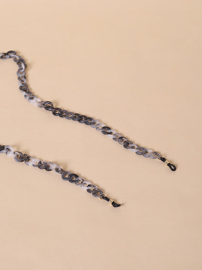 Misbeliv Grey Acrylic Linked Sunglasses Chain