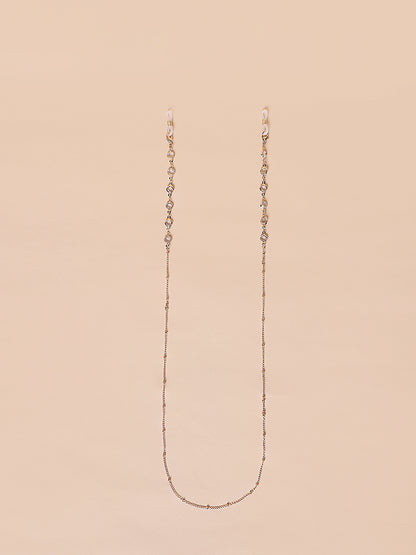 Misbeliv Gold And Stone Sunglasses Chain