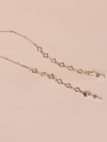 Misbeliv Gold And Stone Sunglasses Chain