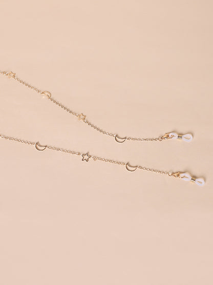 Misbeliv Gold Star Sunglasses Chain
