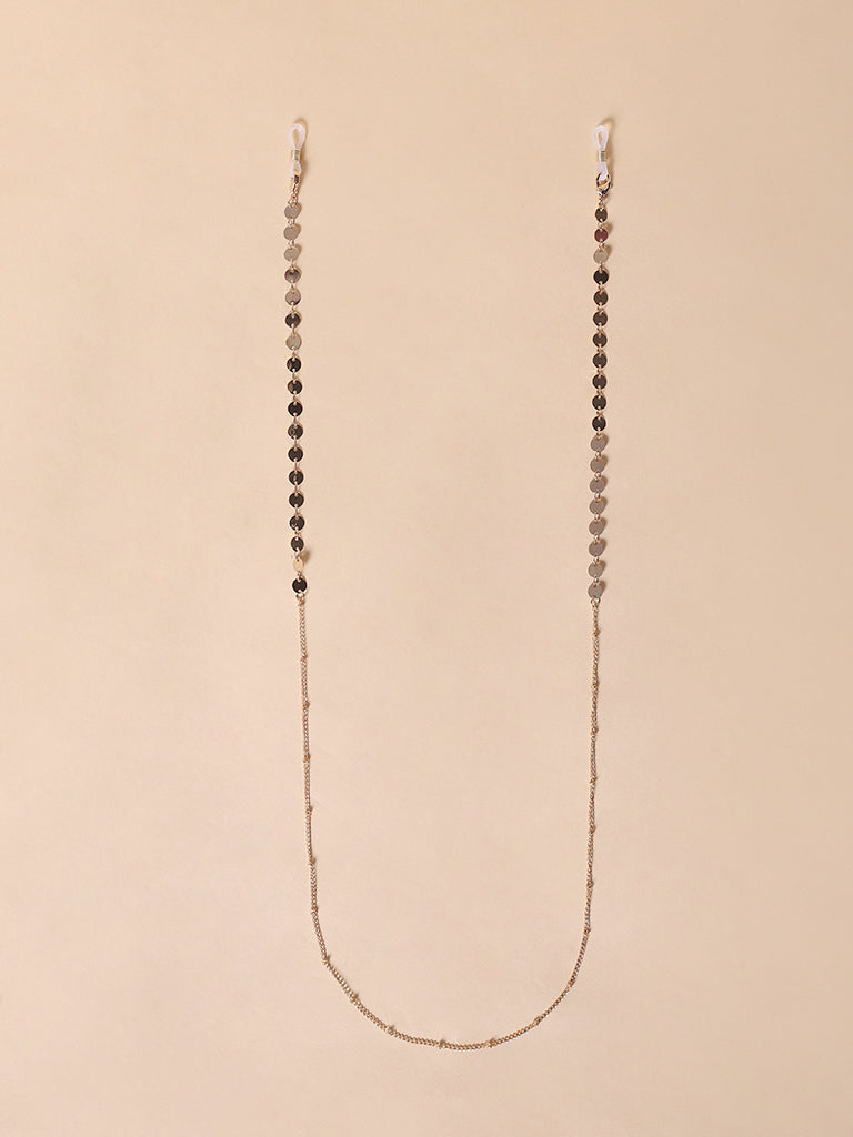 Misbeliv Gold-Toned Sequence Sunglasses Chain