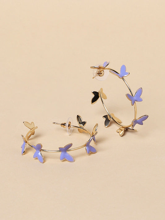 Misbu Butterflies Hoop