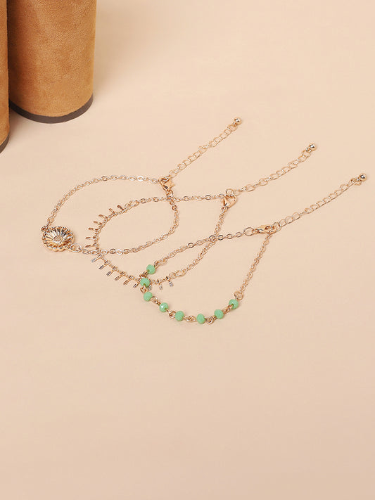 Misbu Assorted Gold-Tone Bracelet