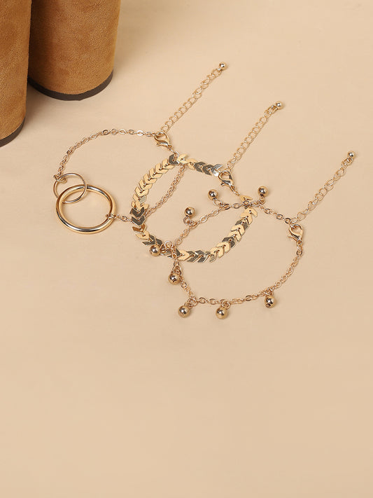 Misbu Assorted Gold-Tone Bracelet