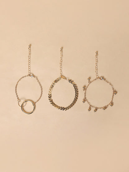 Misbu Assorted Gold-Tone Bracelet