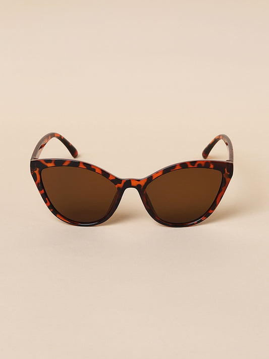 Misbu Xclusive Animal Print Cateye Sunglasses