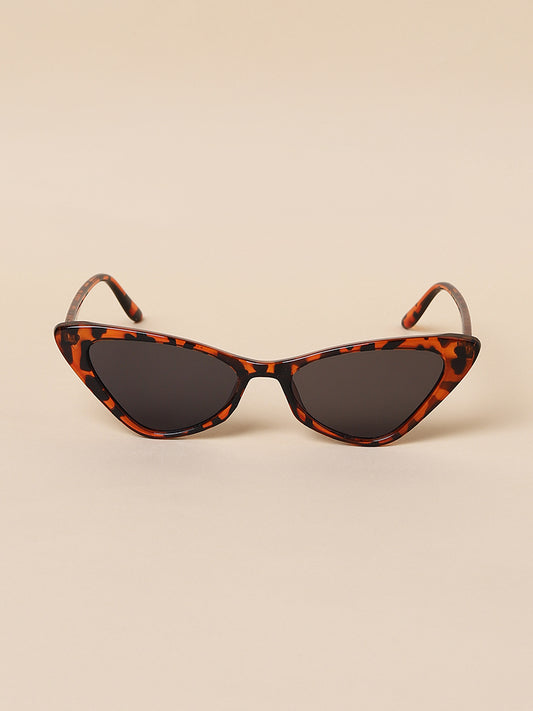 Misbu Xclusive Cateye Sunglasses - Leopard Print