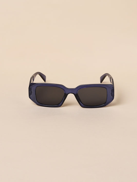 Misbu Xclusive Blue Rectangle Sunglasses
