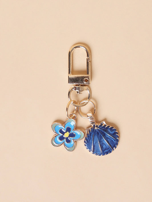 Misbu Blue Shell Bag Charm