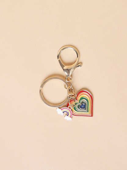 Misbu Yellow Heart Bag Charm