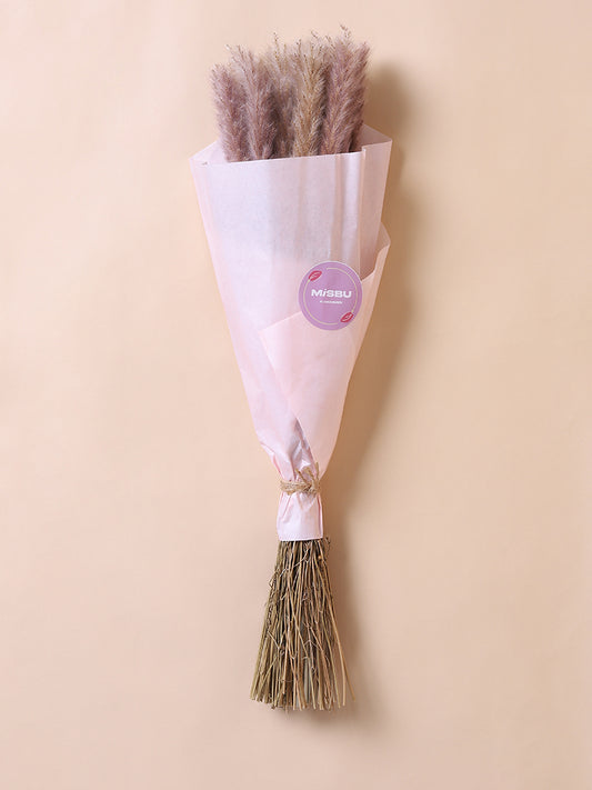 Misbu Brown Fox Tail Bunch Dried Flower